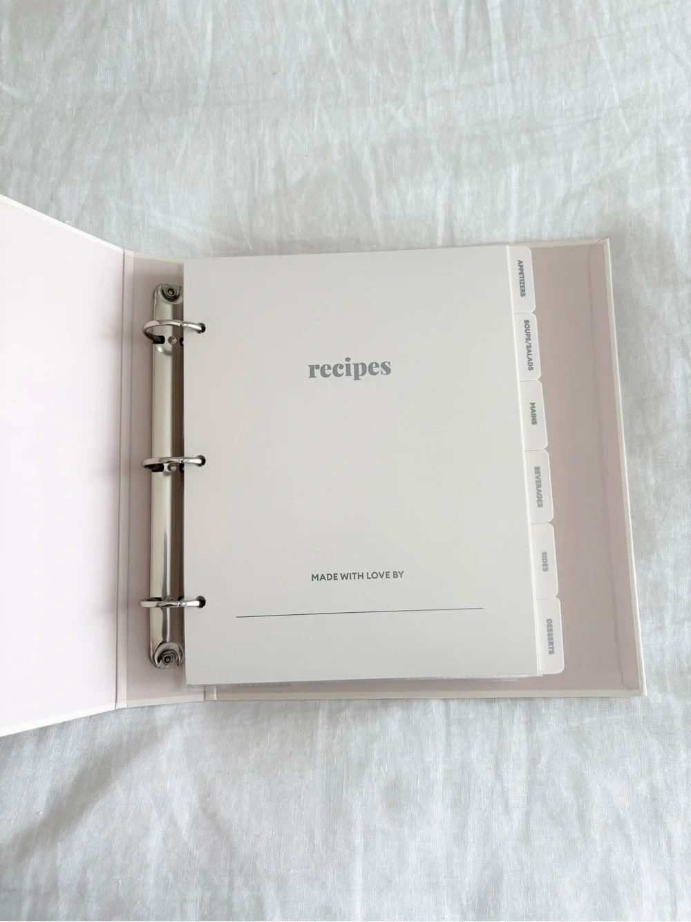 Kunitsa Co Recipe Binder
